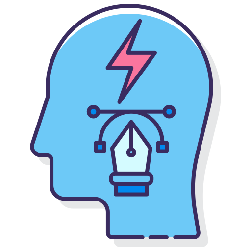 Graphic Design & Brand Creatives Professional Video Editing Icon